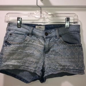 Denim shorts forever 21